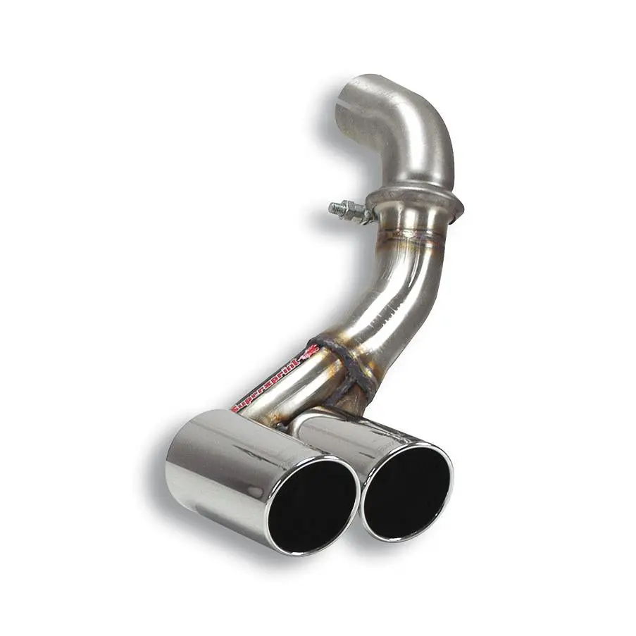 Supersprint Porsche 911 (997 Series "Club Coupè") Connecting Pipe Kit + Endpipe Right Oo 80 1