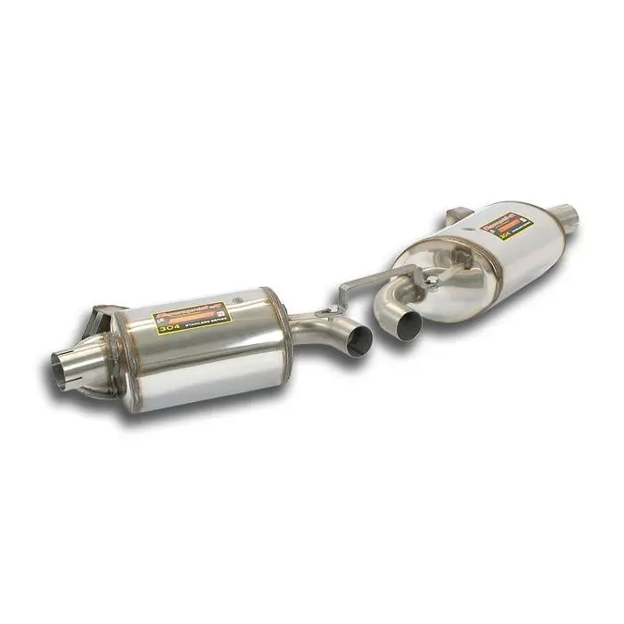 Supersprint Porsche Boxster (987 Series) Rear Exhaust Right + Left "Power Loop" 1