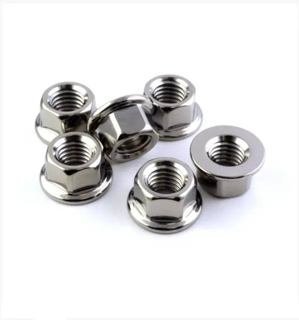 R&G Titanium Sprocket Nuts M10x1.25 (5 Piece Set) (Universal) 1