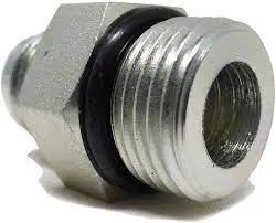 200358 Fitting,Adapter,Hyd 8Jic-8Orb Dixie Chopper 1