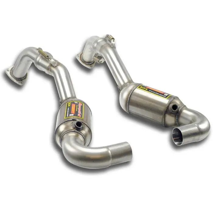 Supersprint Porsche Boxster (986 Series) Front Pipe. Right + Left. With Catalytic Converter 1