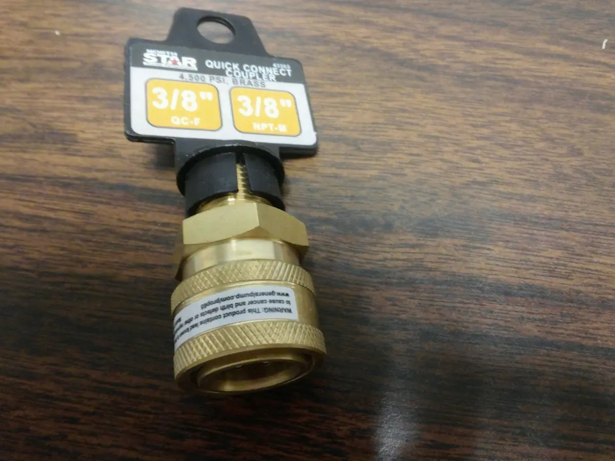313107 (43353) Male Plug 3/8 X 3/8 Npt Northstar 1