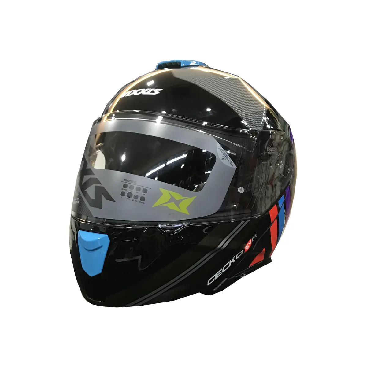 Axxis Helmet Gecko Epic (B1 Gloss Black) 1