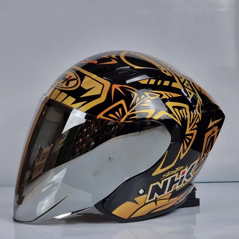 Nhk Helmet S1gp Remi Gardner #2 (Black/Gold Glossy) 1