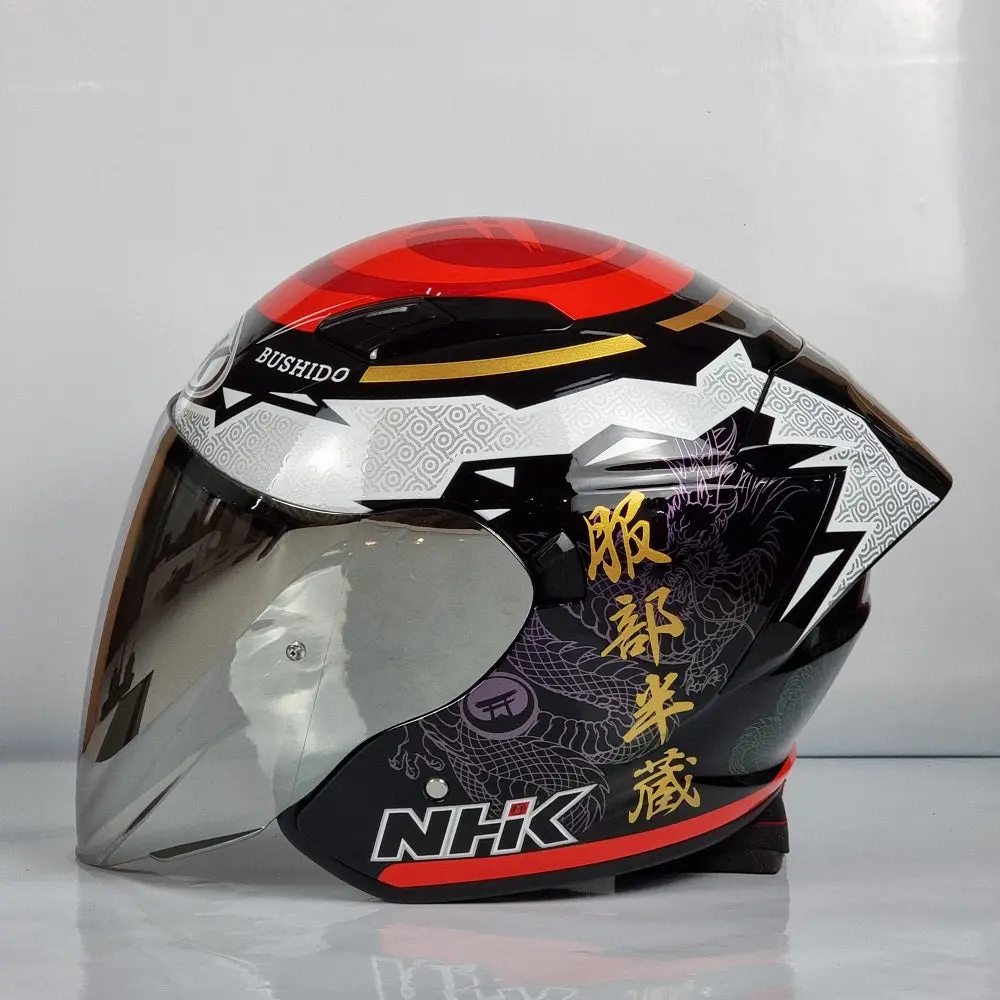 Nhk Helmet S1gp Miha (Black Glossy) 1
