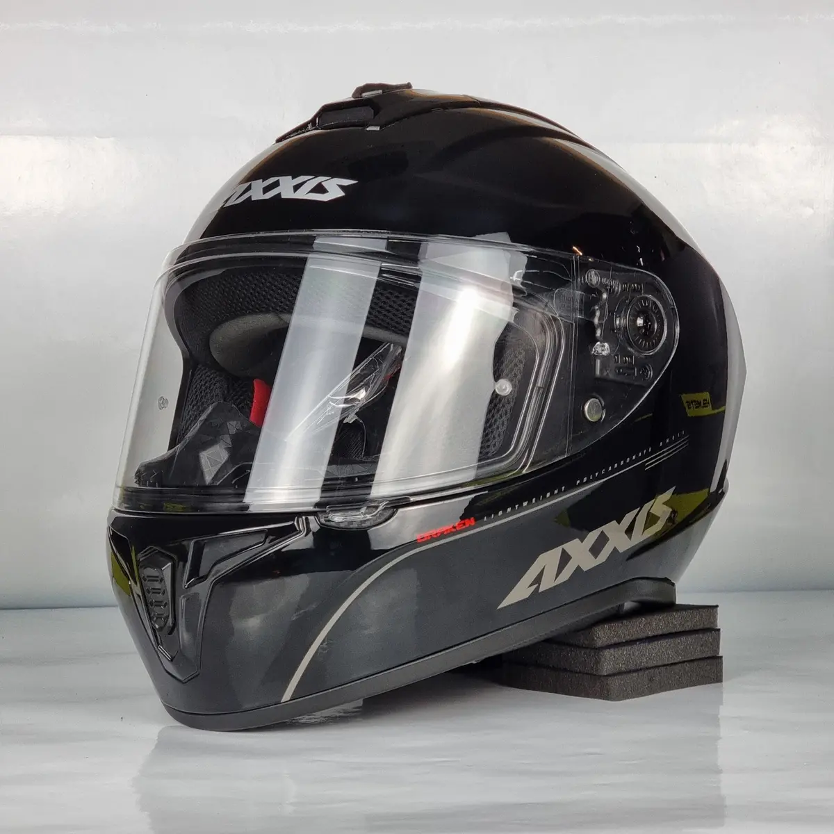 Axxis Helmet Draken S Solid (V.2 A11 Gloss Black) 1