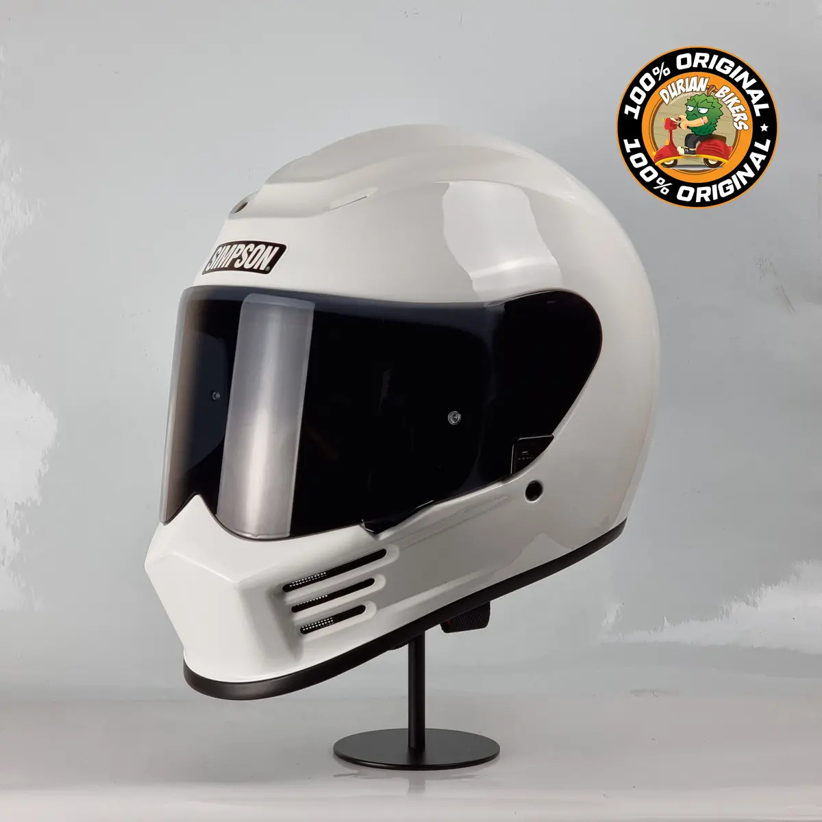 Simpson Helmet Speed Bandit (Gloss White) 1