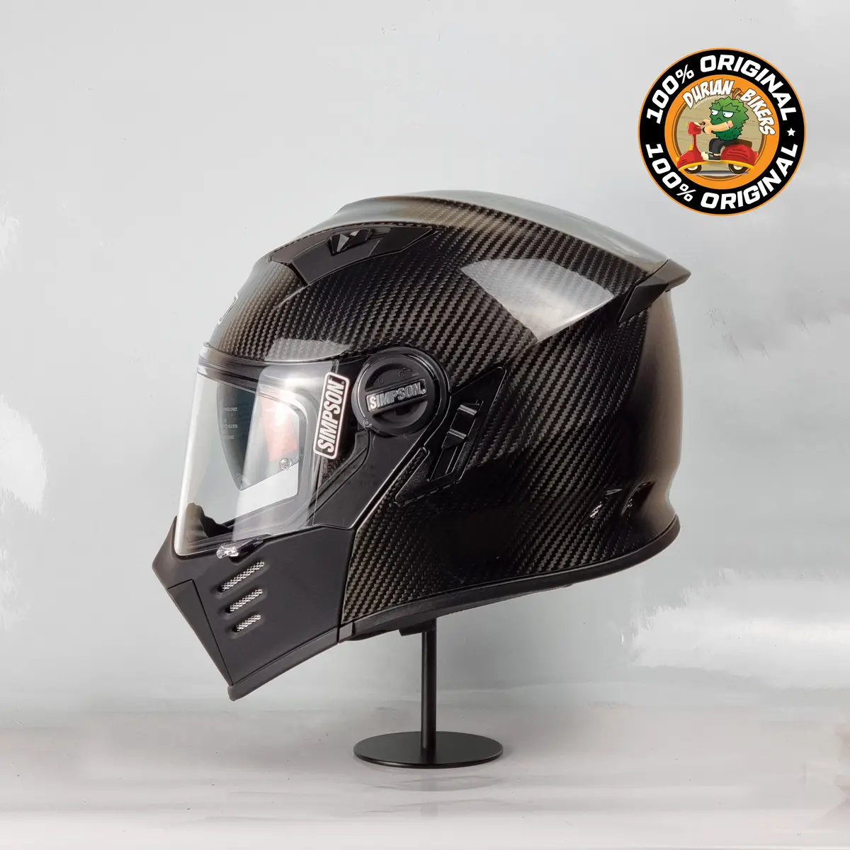 Simpson Helmet Darksome Bandit (Carbon Fiber) 1