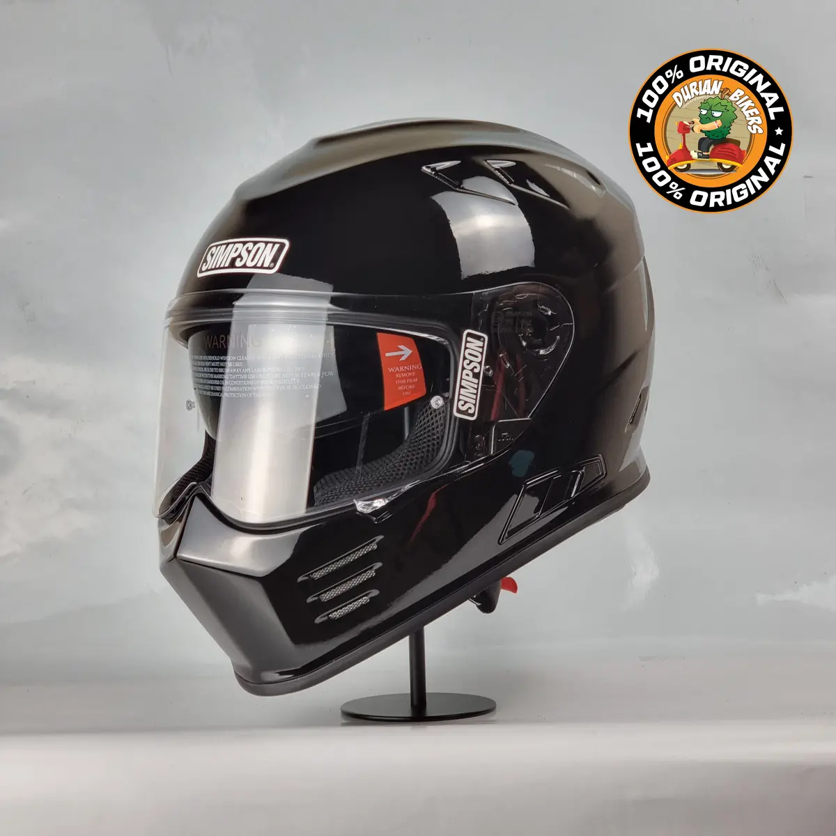 Simpson Helmet Venom Bandit (Gloss Black) 1