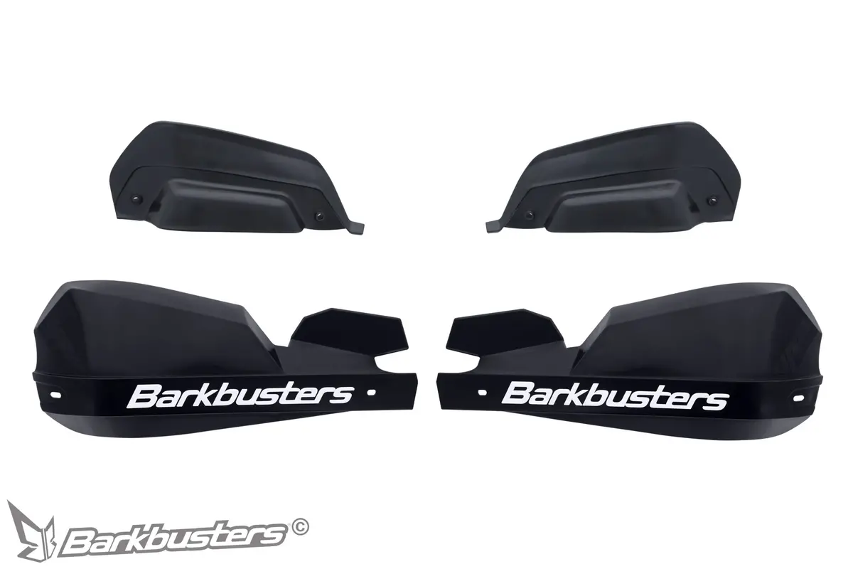 Barkbusters Vps Plastic Guard With Wind Deflector Set Black/Black (Vps-003-00-Bk) 1