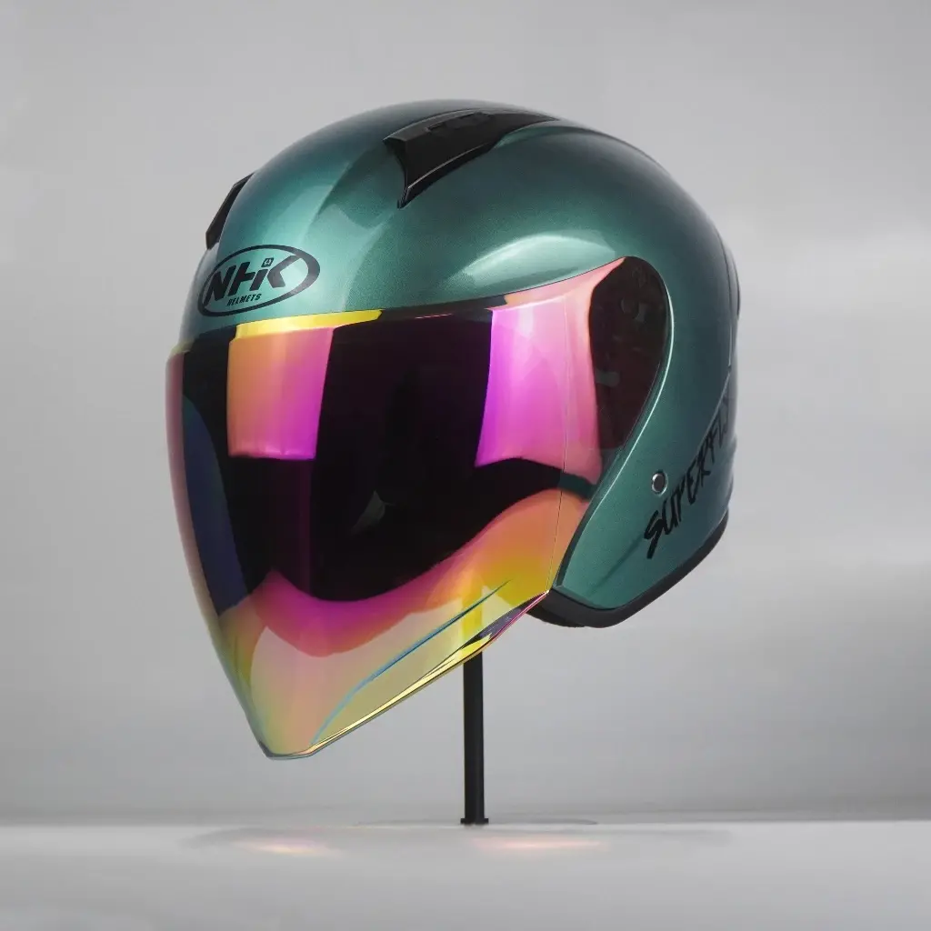 Nhk Helmet R1s Solid (Crystal Green) 1