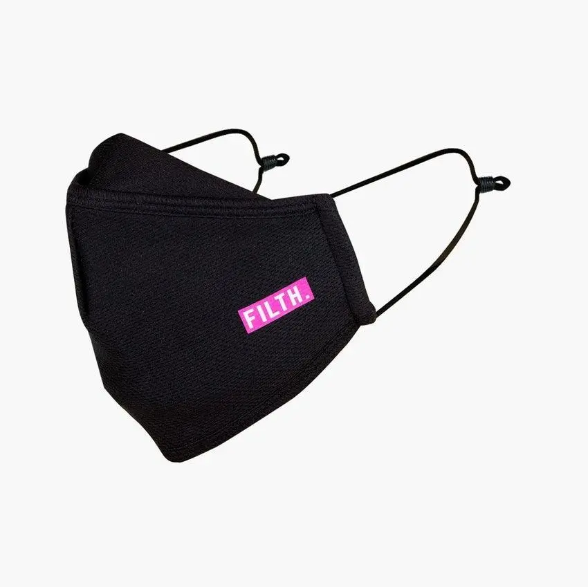Muc Off Filth Reusable Face Mask (Black) 1