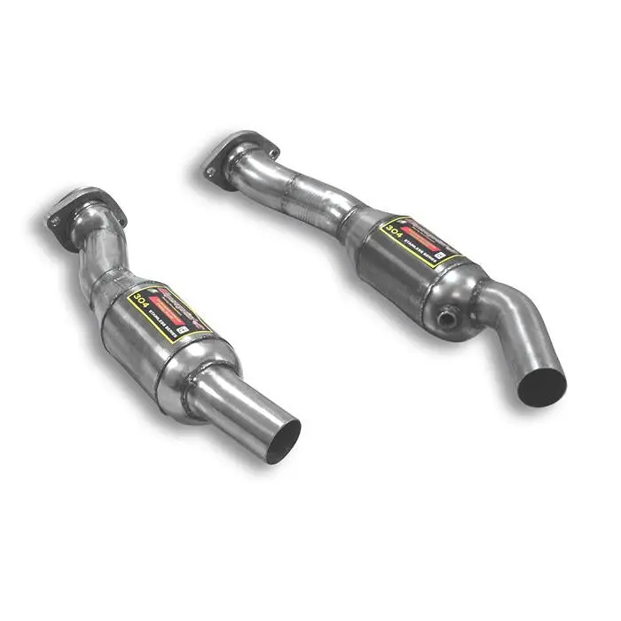 Supersprint Bmw E70 X5 Front Pipe With Metallic Catalytic Converter Right + Left 1