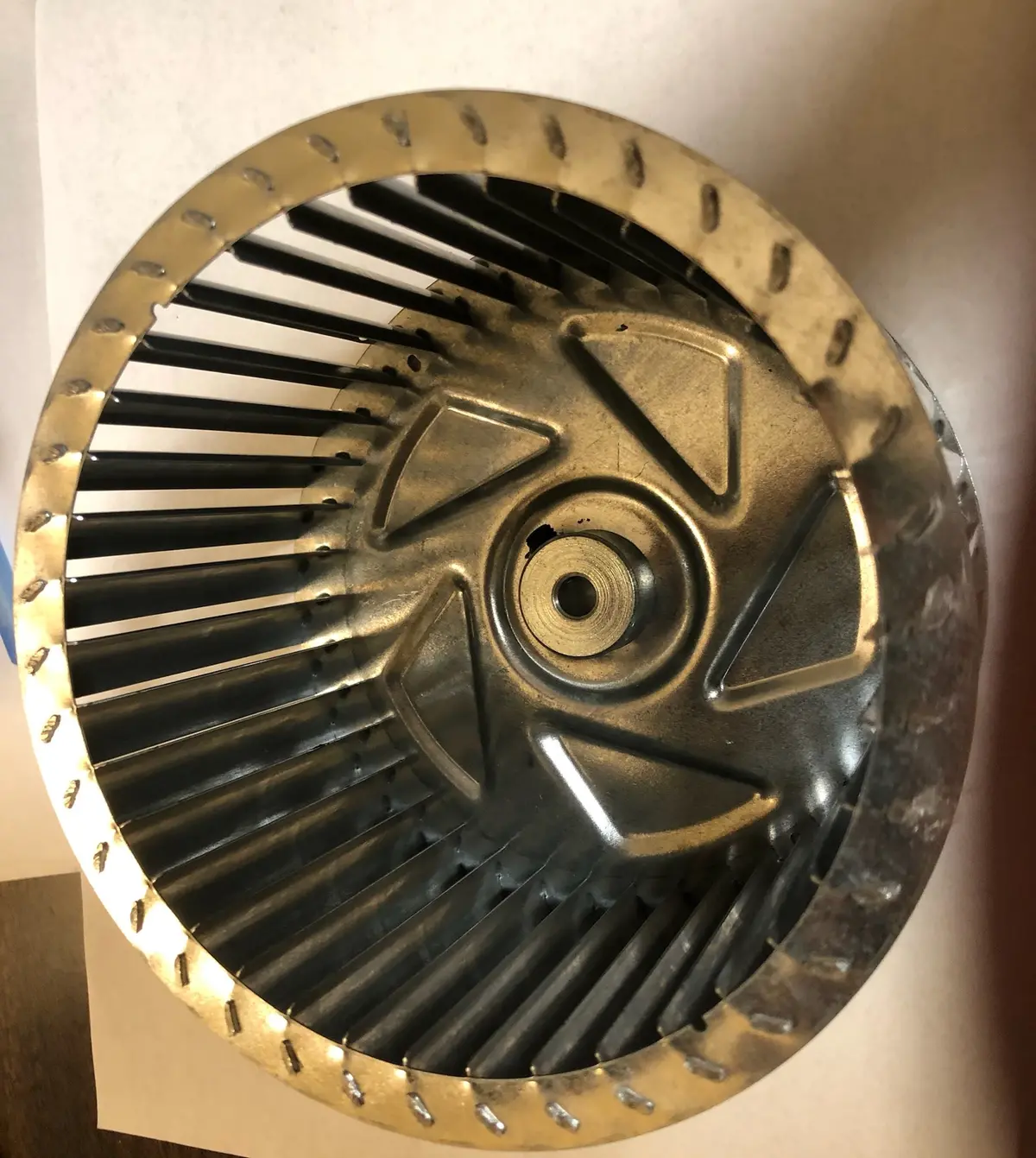 23018-001 Fan-3.25"W X 5.75"D 5/16"Bore  Blower Wheel Wayne Su7-1/W3 1