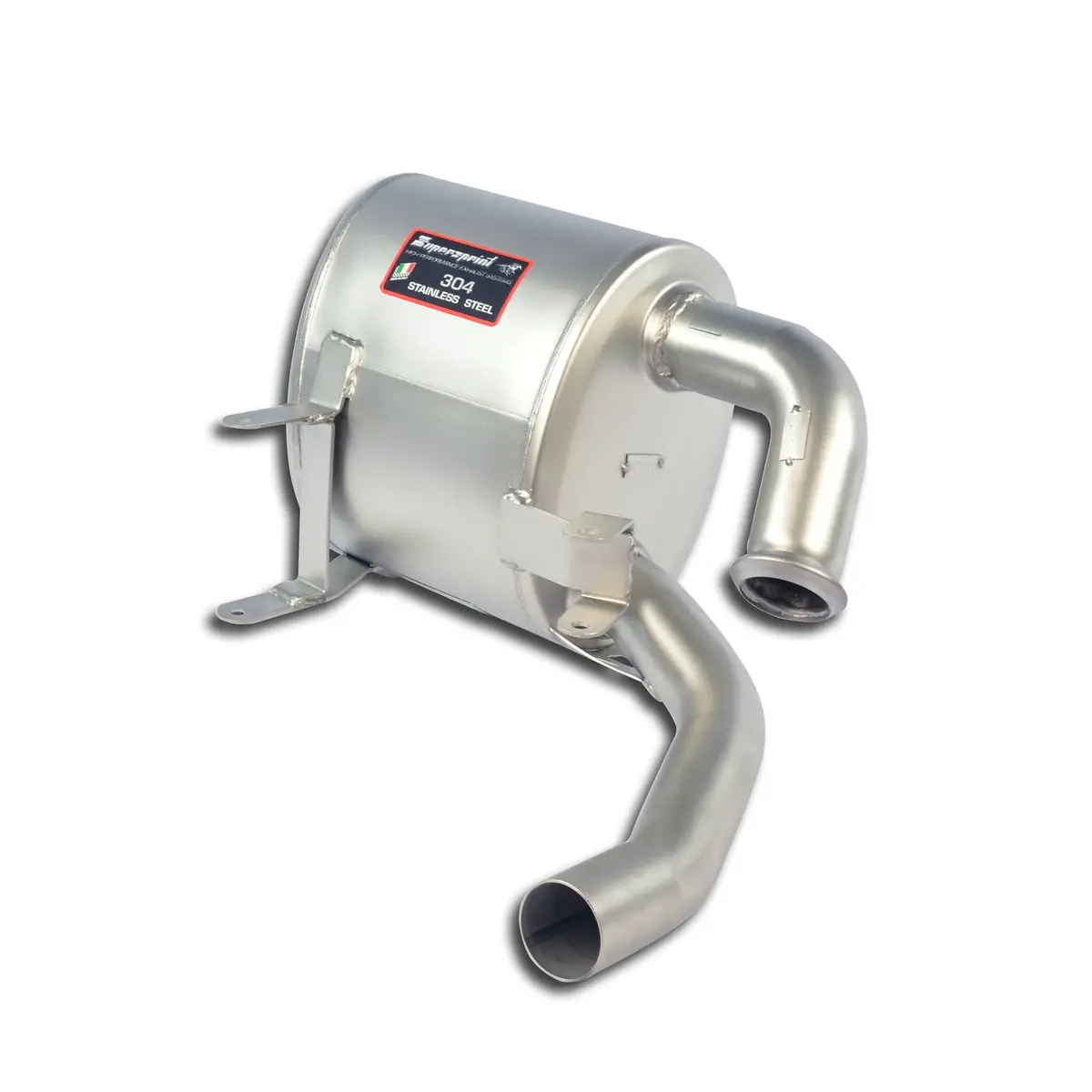 Supersprint Porsche 911 (996 Series Gt3 / Gt3 Rs) Rear Exhaust Right "Racing" 1