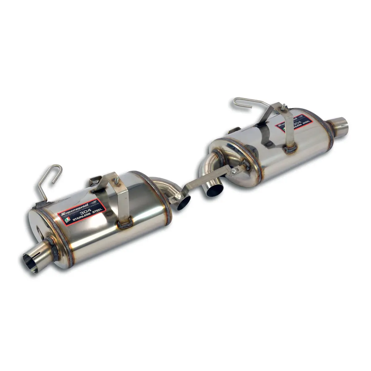Supersprint Porsche Boxster (986 Series) Rear Exhaust Right + Left "Racing" 1