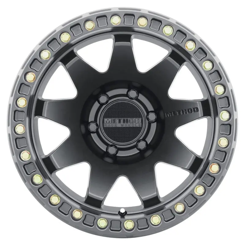 Ford Bronco Method Mr108 17X9 -44Mm Offset 6X5.5 106.25Mm Cb Matte Black W/Bh-H24125-38 Wheel 1