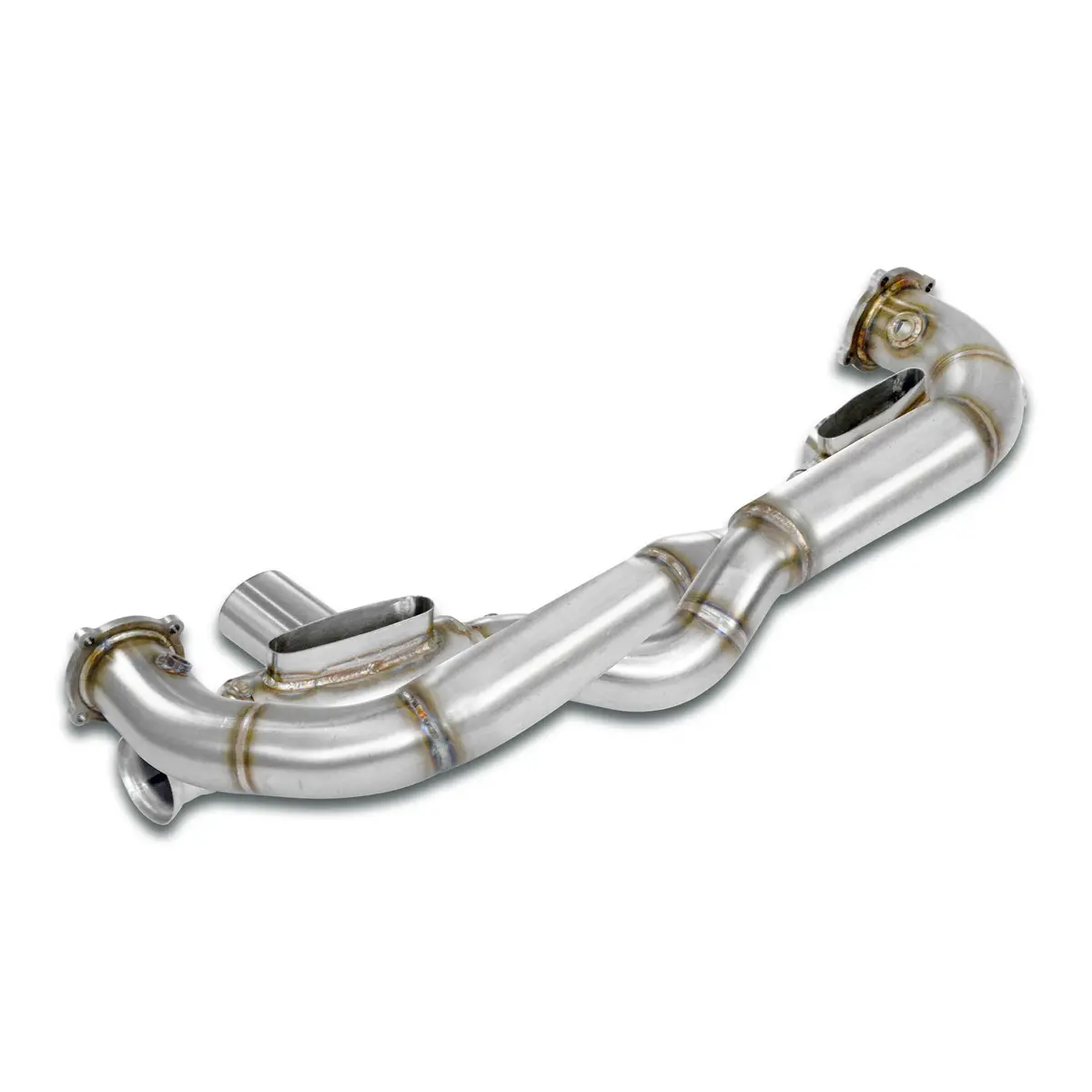 Supersprint Porsche 911 (993 Series Gt2) Front Pipe Right - Leftreplaces Catalytic(With Heat Exchangers) 1