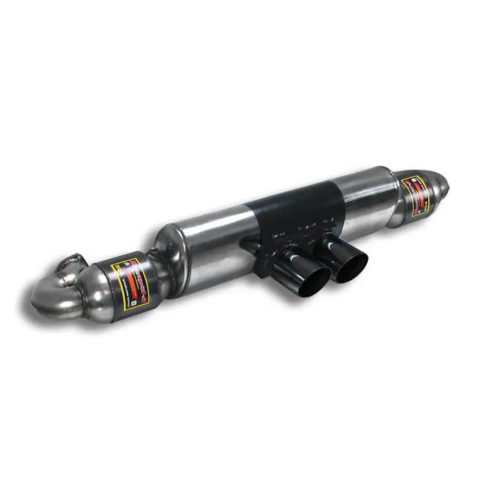 Supersprint Porsche 911 (996 Series Gt3 / Gt3 Rs) Metallic Catalytic Converter Right - Left + Rear Exhaust Oo90 "Gun Metal Grey" 1