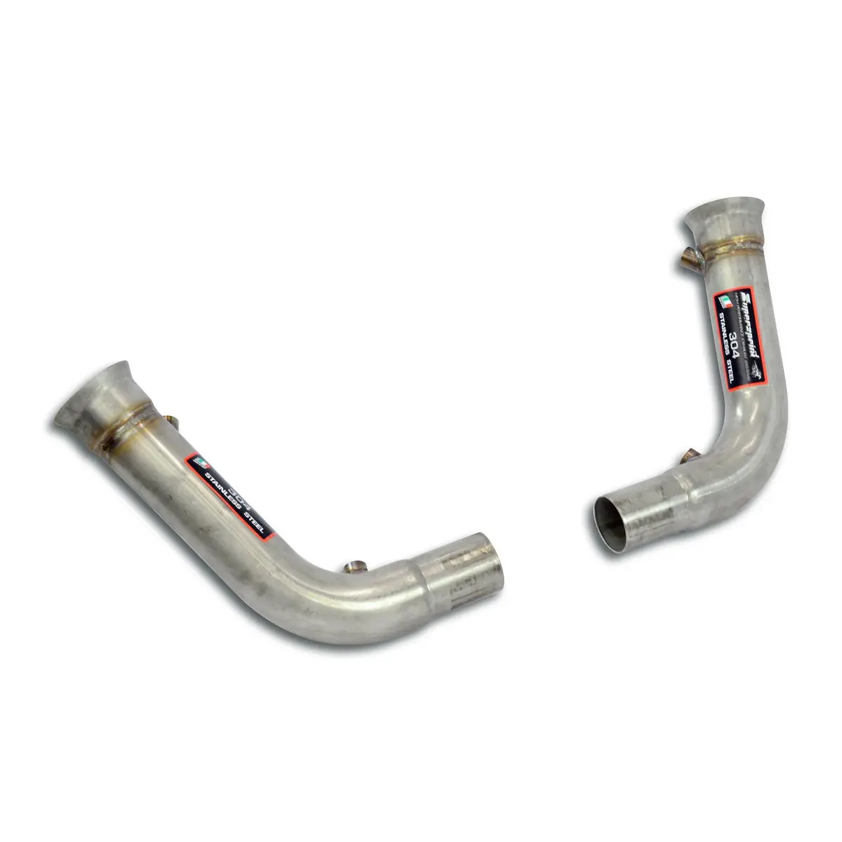 Supersprint Porsche 911 (991.1 Series Gt3 / Gt3 Rs) Front Pipes Kit Right - Left Kit(Replaces Catalytic) 1