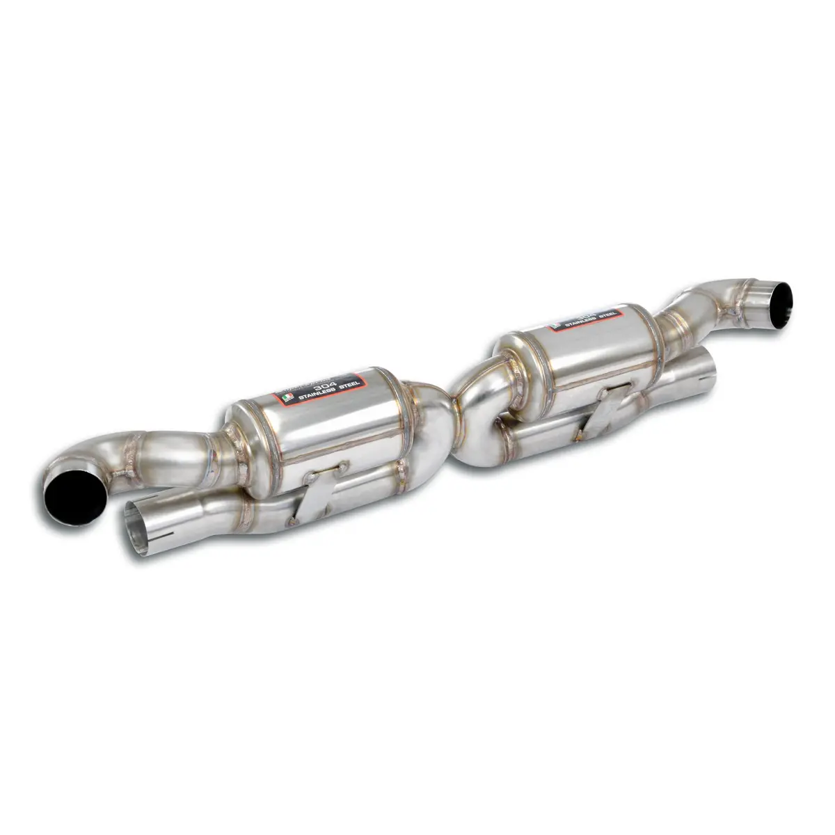 Supersprint Porsche 911 (997.2 Series Turbo / Turbo S) Rear Exhaust Right - Left "Racing" 1