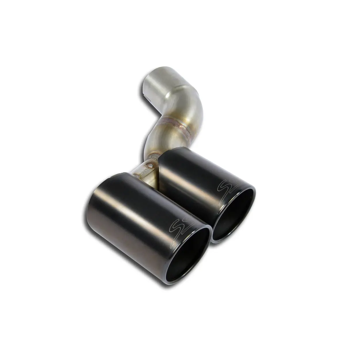 Supersprint Porsche 911 (991.1 Series Carrera / Carrera S / Gts) Connecting Pipe Kit Right + "Gun Metal Grey" Endpipe Oo90 1
