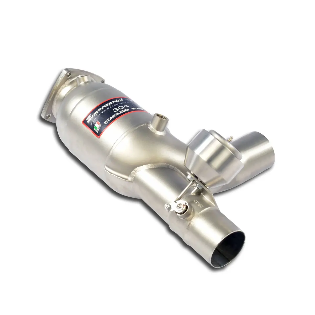 Supersprint Porsche 911 (991.2 Series Carrera / Carrera S / Gts) Front Exhaust With Metallic Catalytic Converter + Valve Left 1
