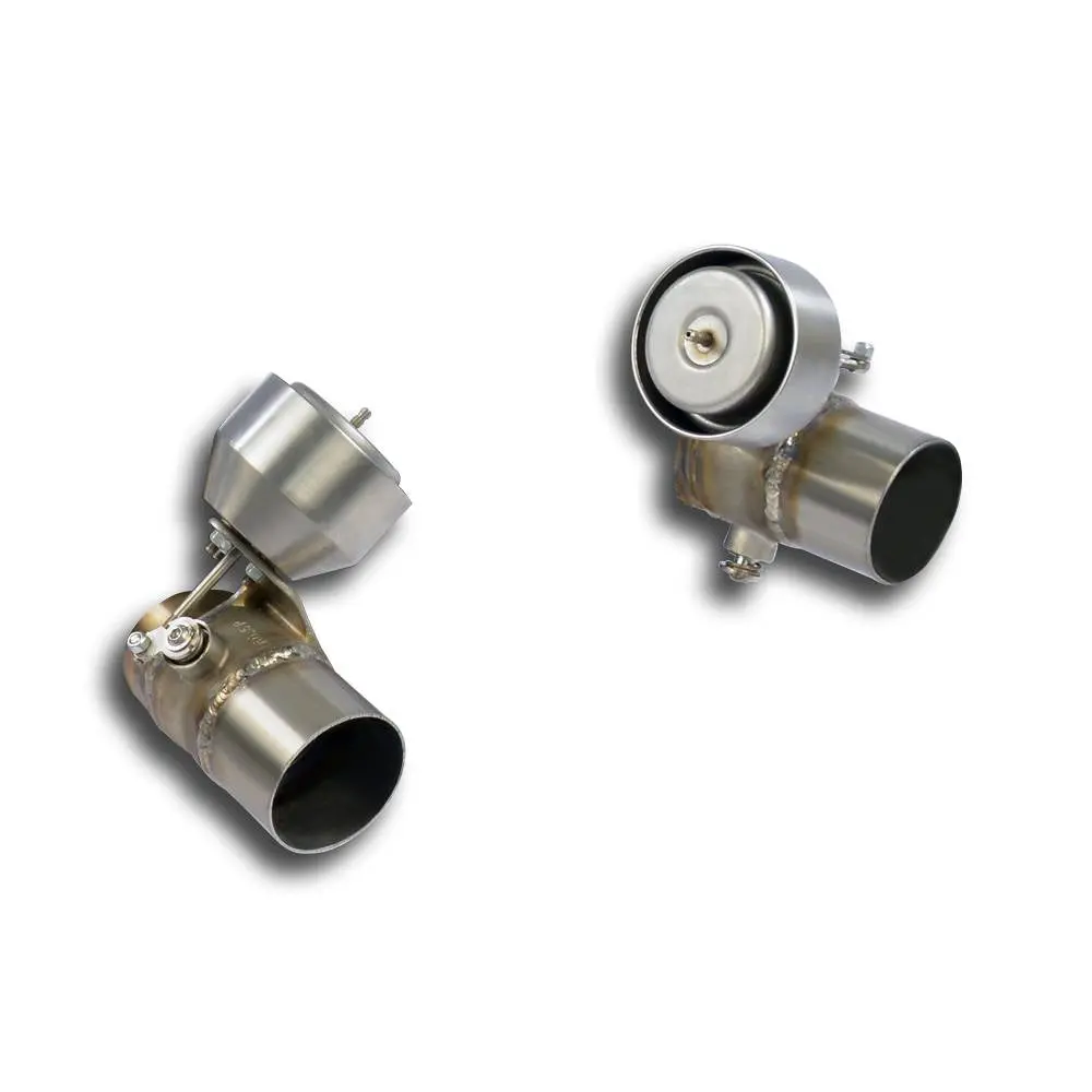 Supersprint Porsche 911 (991.2 Series Carrera / Carrera S / Gts) Connecting Pipe Kit With Valve Right - Left(Weld On Connection) 1