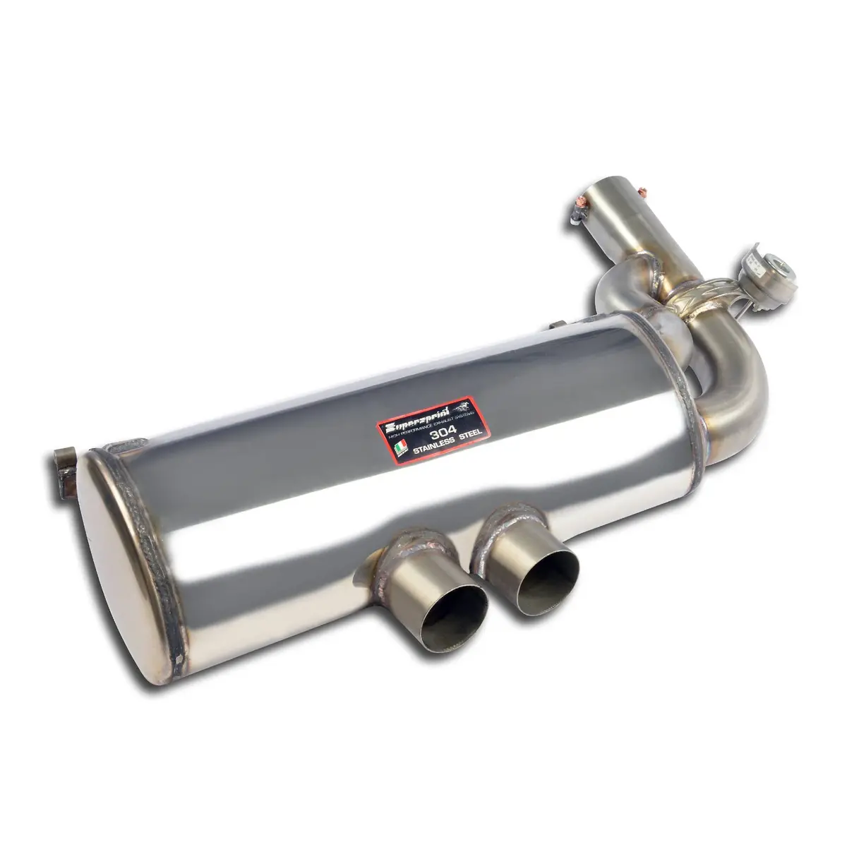 Supersprint Porsche Boxster (718 Series) Rear Exhaust With Valve 1