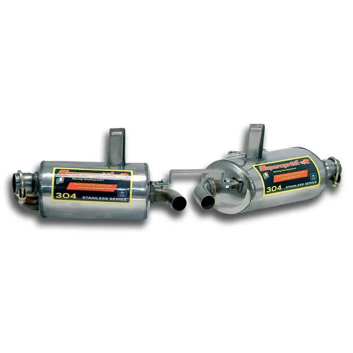Supersprint Porsche Boxster (986 Series) Rear Exhaust Right + Left "Power Loop" 1