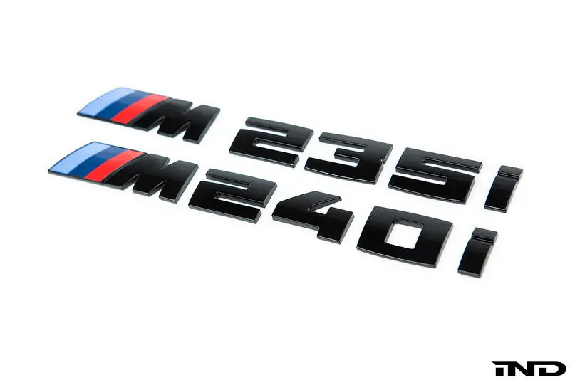 Ind F22 M235i / M240i Painted Trunk Emblem 1