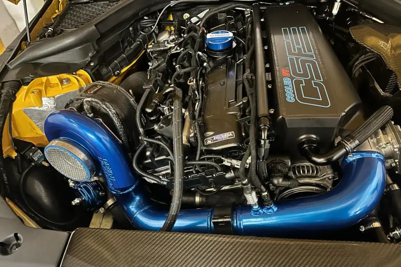 Csf Gen 2 B58 Race X Charge-Air-Cooler Manifold - Thermal Black Finish 1