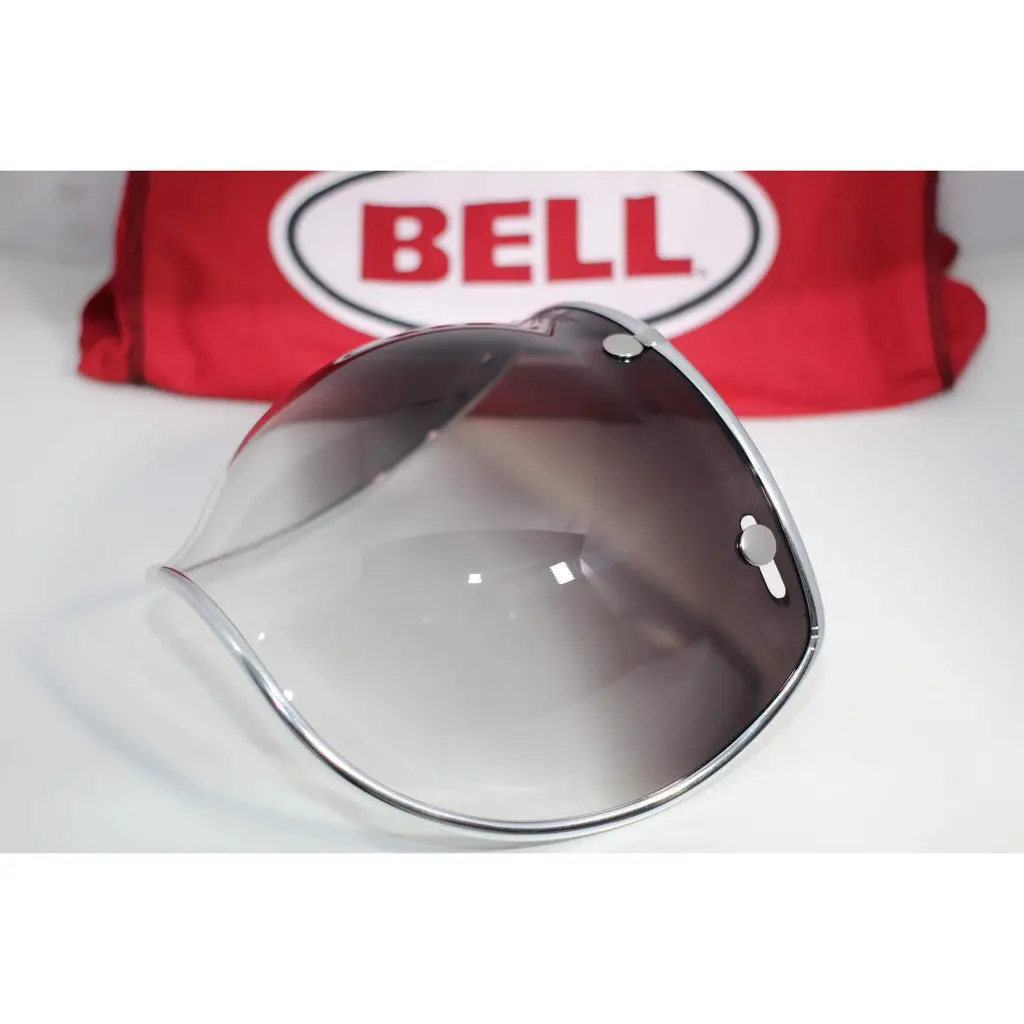 Bell Visor Sparepart For Custom 500 Ps-3 Snap (Bubble Deluxe Smoke Gradient) 1