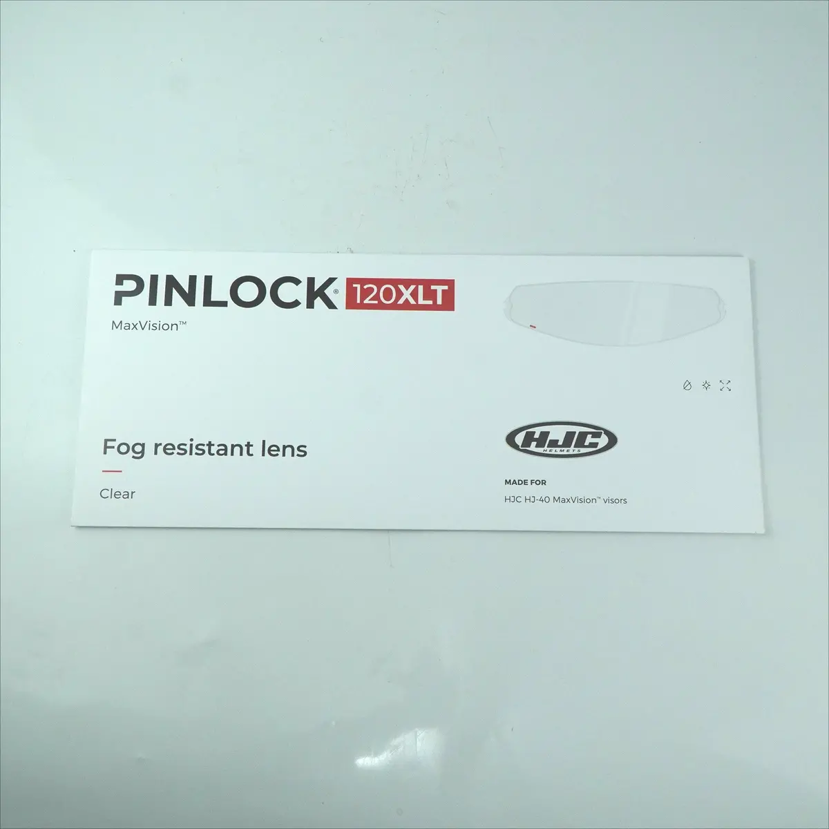 Hjc Helmet Pinlock Sparepart Hj-40 For Rpha 71 (Clear) 1