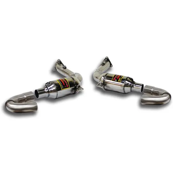 Supersprint Porsche Boxster (986 Series) Front Pipe Right + Left With Metallic Catalytic Converter 1