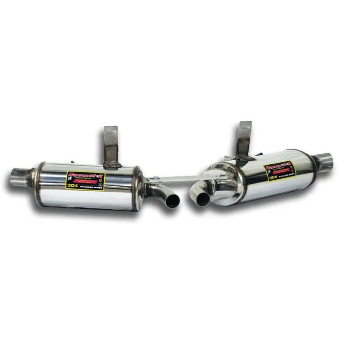 Supersprint Porsche Boxster (986 Series) Rear Exhaust Right + Left "Racing" 1