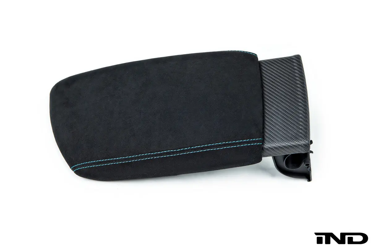 Ind F87 M2 Alcantara Stitched Armrest 1