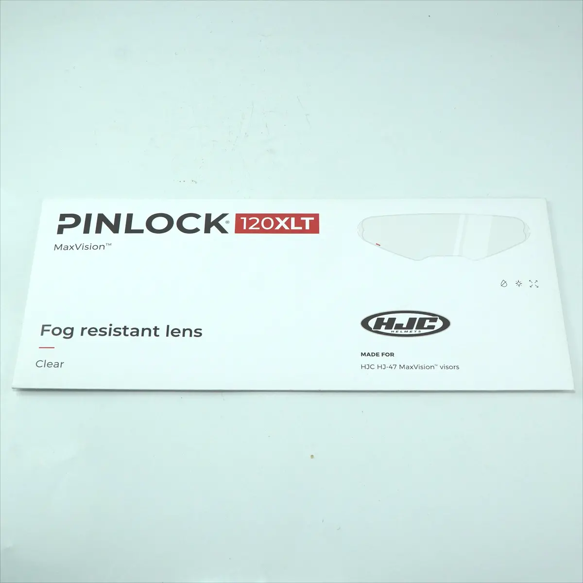 Hjc Helmet Pinlock Sparepart Hj-47 For Rpha 60 (Clear) 1