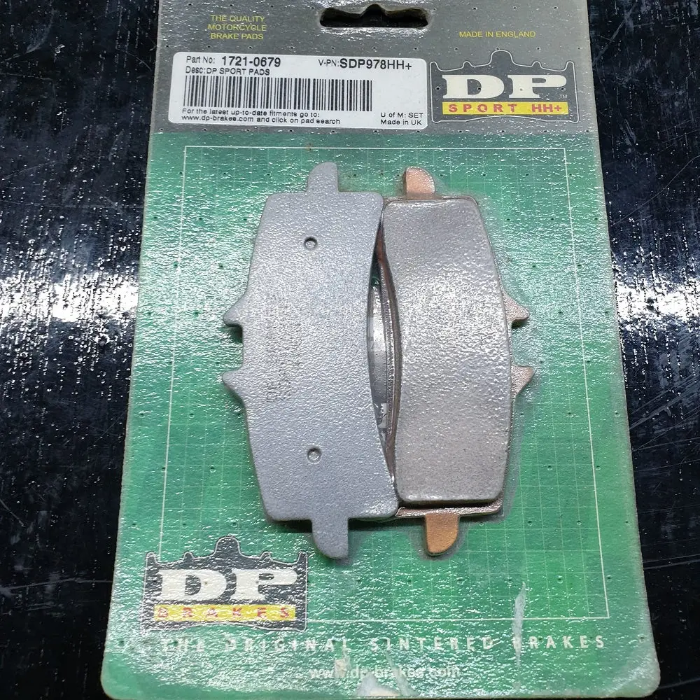 Dp Brake Pads For Cbr1000, H2, H2r, Z1000, Zx-10R/10Rr, Gsx-R1000, S1000, Hayabusa, 848, Panigale, Diavel Monster 1