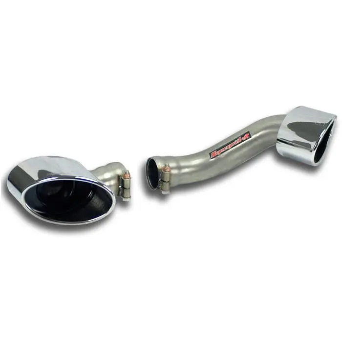 Supersprint Bmw E71 / E72 X6 Endpipe Kit Right - Left 150X105(For Oem Rear Bumper) 1