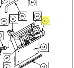 305180 Rocker Switch Ref 44 Northstar 1