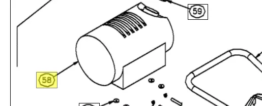 30540071 Fuel Tank Ref 58 Northstar 1