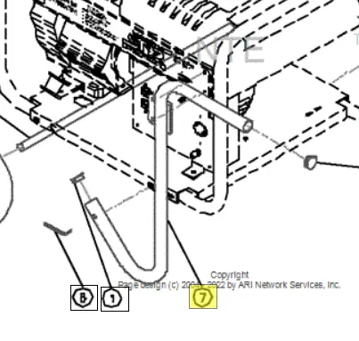 305516 Left Handle Generator Ref 7 Northstar 1