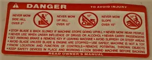 30588 Hillside Danger Decal Dixie Chopper Wh3 1