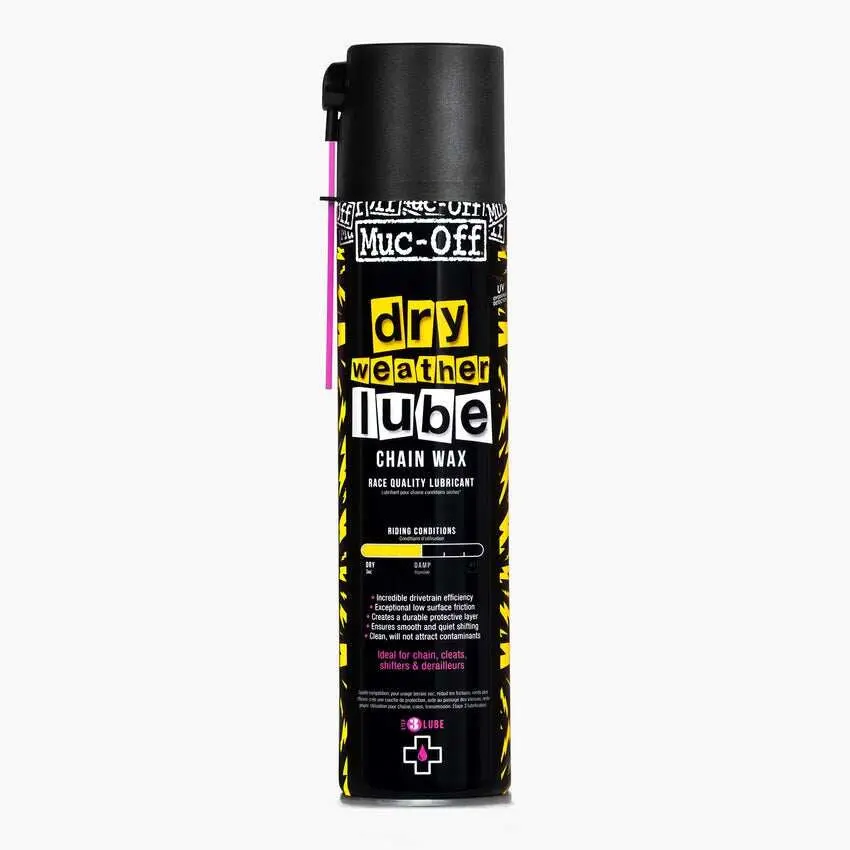 Muc Off Bicycle Dry Weather Lube Aerosol Spray 400Ml 1