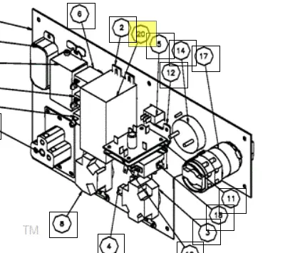 31005 Circuit Breaker 30Amp Ref 20 Northstar 1