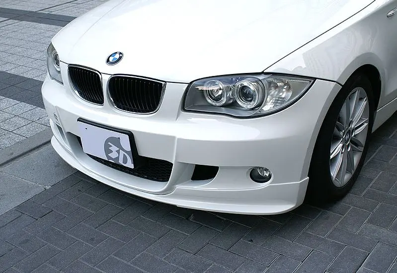 3D Design E87 1-Series M-Sport Front Lip 1