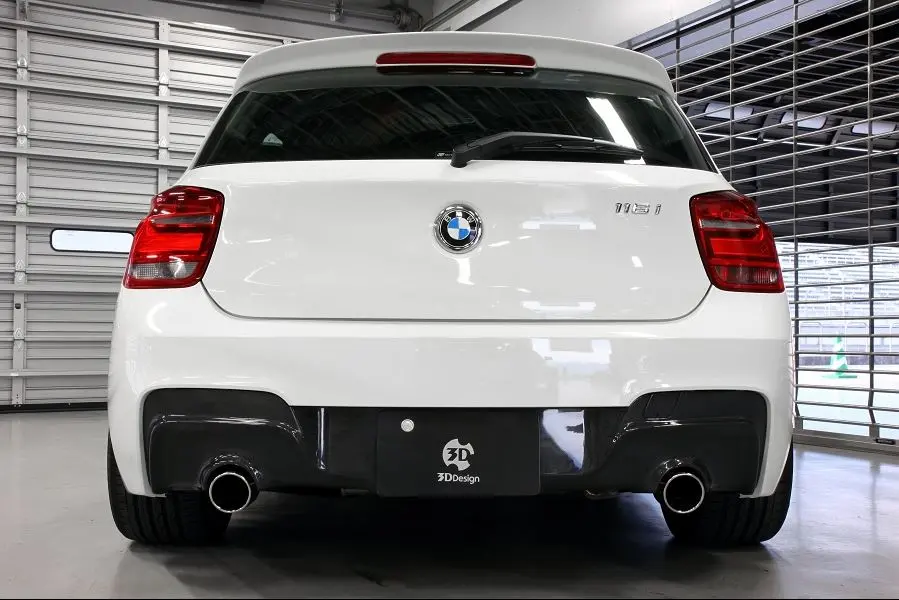 3D Design F20 1-Series M-Sport Carbon Rear Diffuser 1