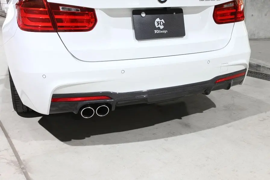 3D Design F30 / F31 3-Series M-Sport Carbon Rear Diffuser 1
