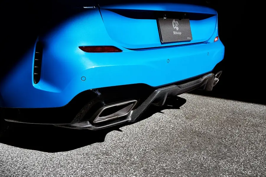 3D Design F44 M235i Carbon Rear Diffuser 1